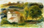 Landscape with white house 1916
